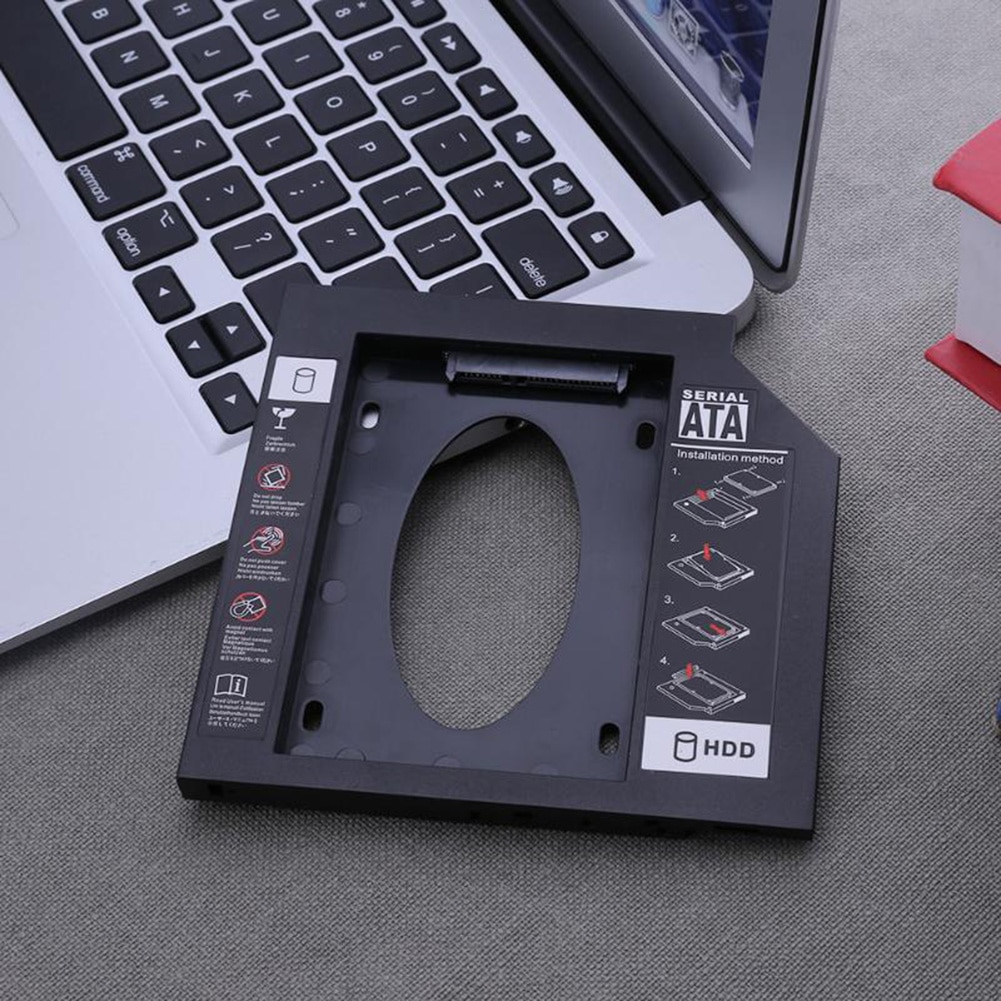 9.5/12.7mm 2.5inch SATA Hard Drive SSD Bracket Tray Caddy for Laptop Notebook for Lenovo Ideapad