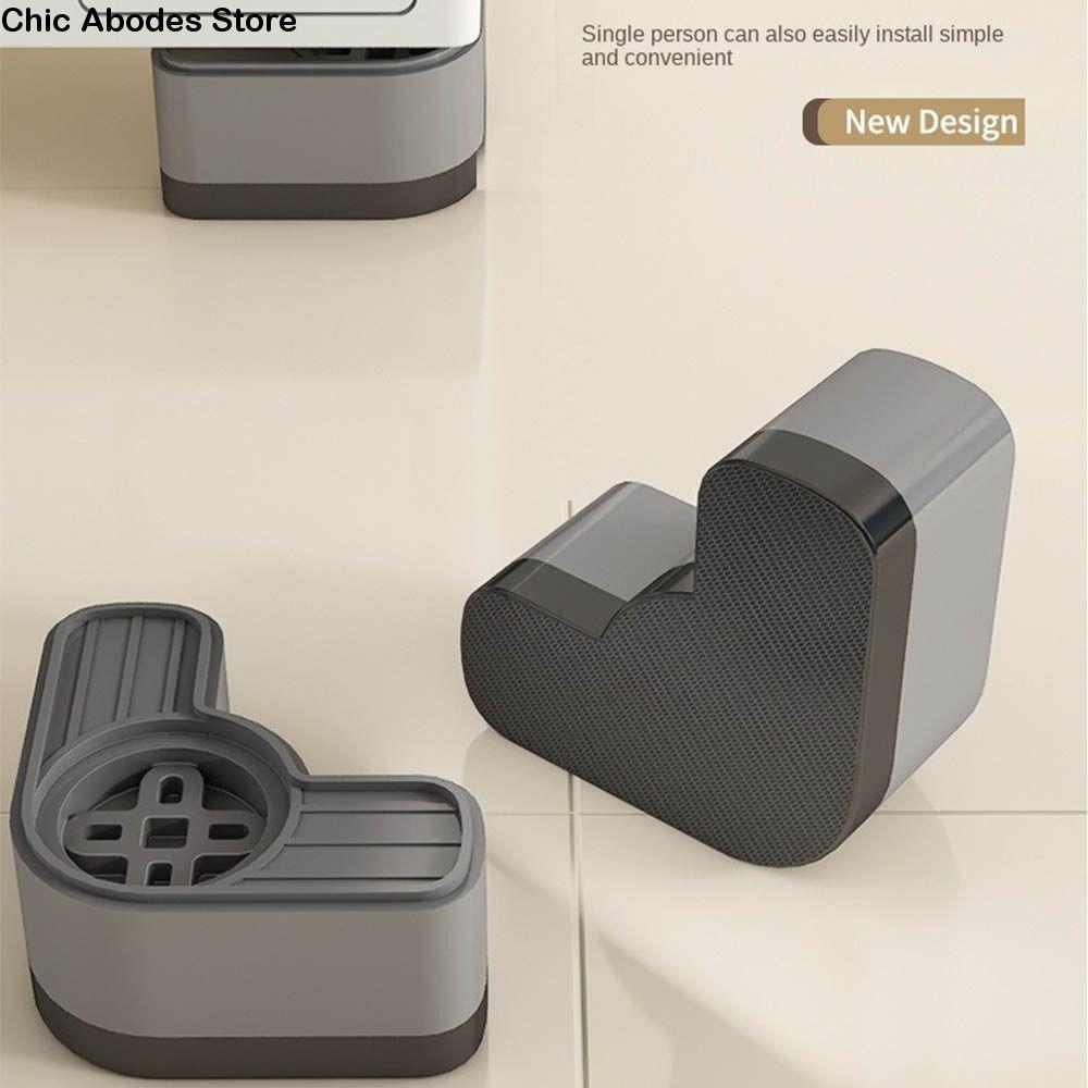 4pcs Shock-absorbing Washing Machine Foot Pad Height Increasing Anti slip Anti-Vibration Feet Pad Single layer/Double layer