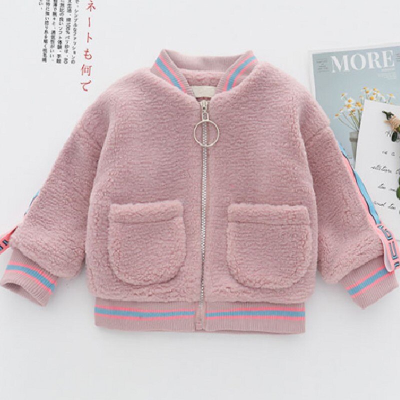 Nuovo Cappotti bambino Del bambino Della Ragazza di Spessore Autunno Inverno Outwear il Cappotto Del bambino 9BB025: 12m