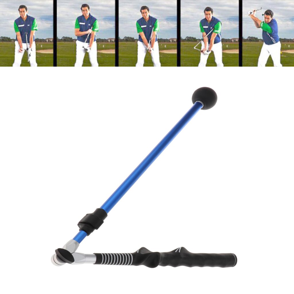 Golf Swing Trainer Retractable Gesture Training Position Grip Auxiliary Gear