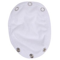 Baby piger drenge praktisk pakke fart tøj længere forlængelse stykke resuable baby spædbørn ble til let skift 4 valg: Hvid