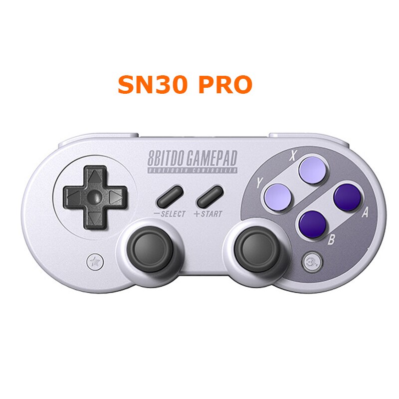 8bitdo – manette de jeu SN/SF30 Pro sans fil Bluetooth, avec vibrations, Joystick, contrôleur pour Nintendo Switch, Windows/MacOS/Android
