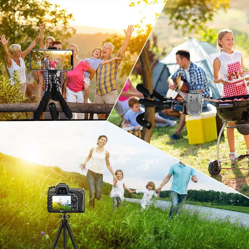 Trípode para teléfono inteligente, monopié, soporte para cámara, palo Selfie, Bluetooth, Disparador remoto
