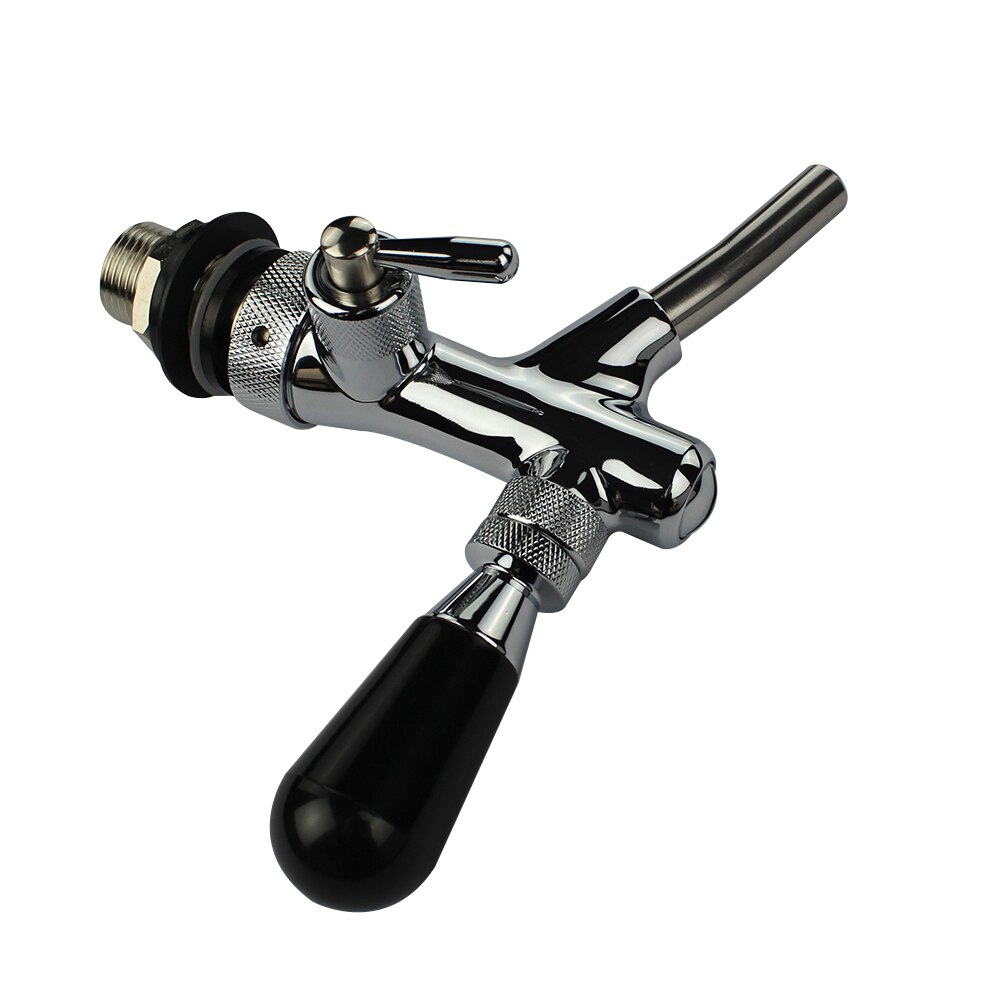 1pc Adjustable Beer Tap Faucet Keg Beer Homebrewing Tap With Ball Lock Liquid Disconnect For Bars Hotels Restaurants Home Brew: Default Title