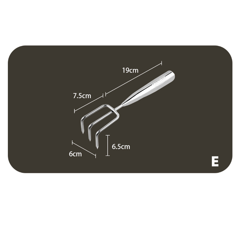 Stainless steel beach rake for digging clams, shel... – Grandado