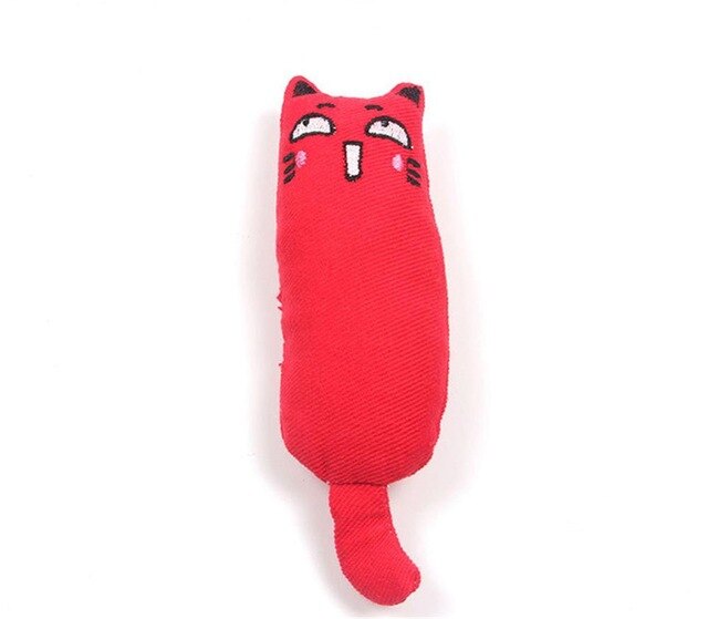 Divertente Interattivo pazzo gatto giocattolo animale domestico Gattino Giocattolo Da Masticare Dente Rettifica erba gatta Giocattoli Artigli Pollice Morso di Gatto alla menta per I Gatti gatto Kickers: 01