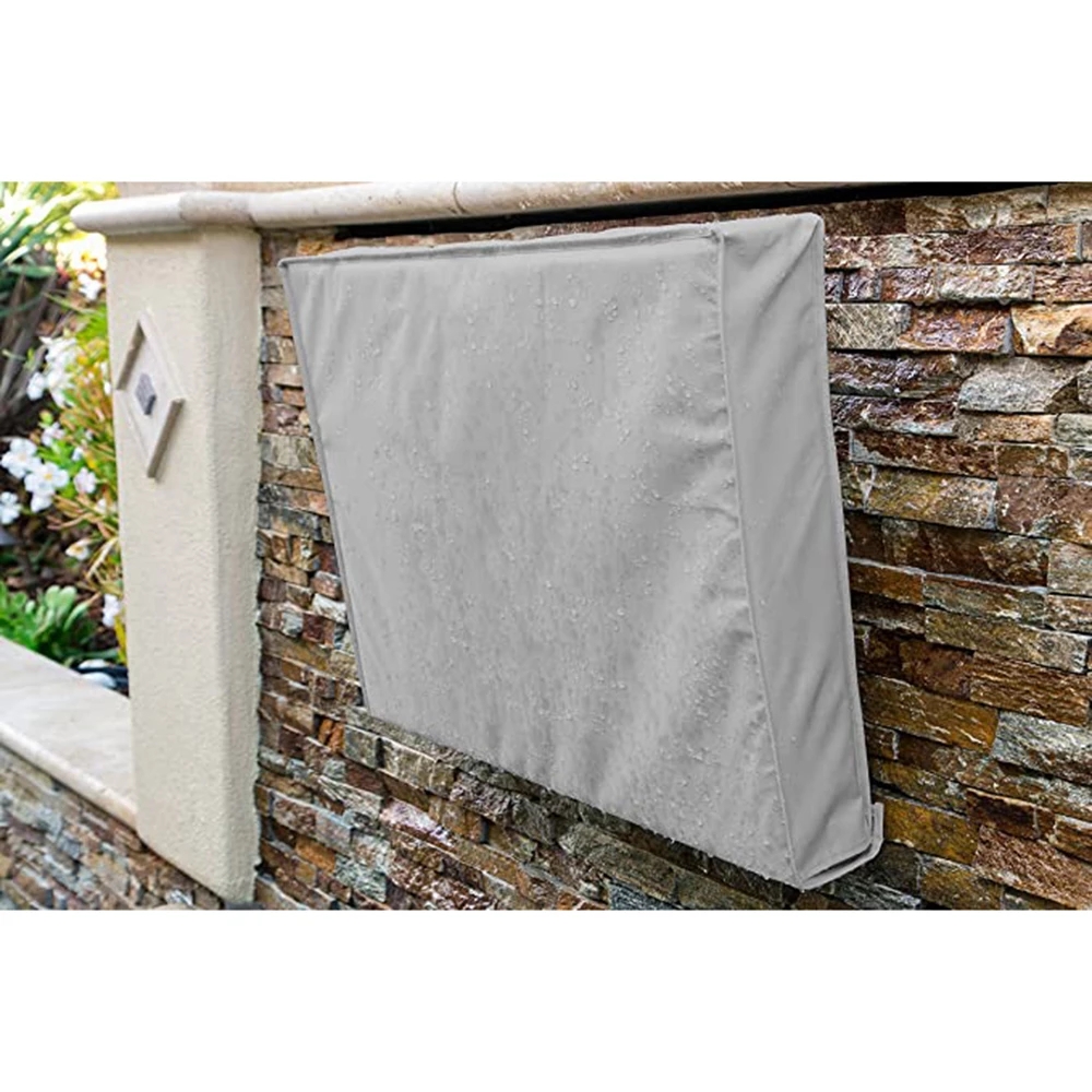 Outdoor Garden Patio TV Cover Weatherproof Dust-proof TV Cover Beige 32&quot; 36&quot; 40&quot; 46&quot; 50&quot; 55&quot; 60&quot; 65&quot; Protect TV Screen