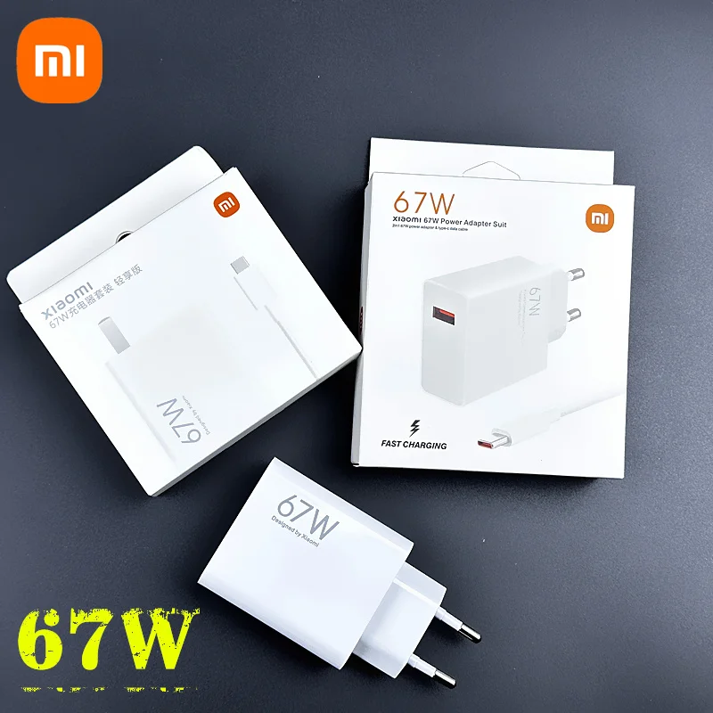 Xiaomi Charger 120W 67W EU Fast Turbo charge USB 6A Type C Cable For xiaomi 12 11 10 9 Redmi Note 12 11 10 pro POCO X4 X5 X3