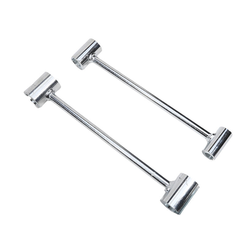 Llave de ajuste de huecos de bisagra, llave de reparación de bisagra de puerta de doble cabezal, llave de ahorro de trabajo para herramientas de reparación de huecos de bisagra para el hogar