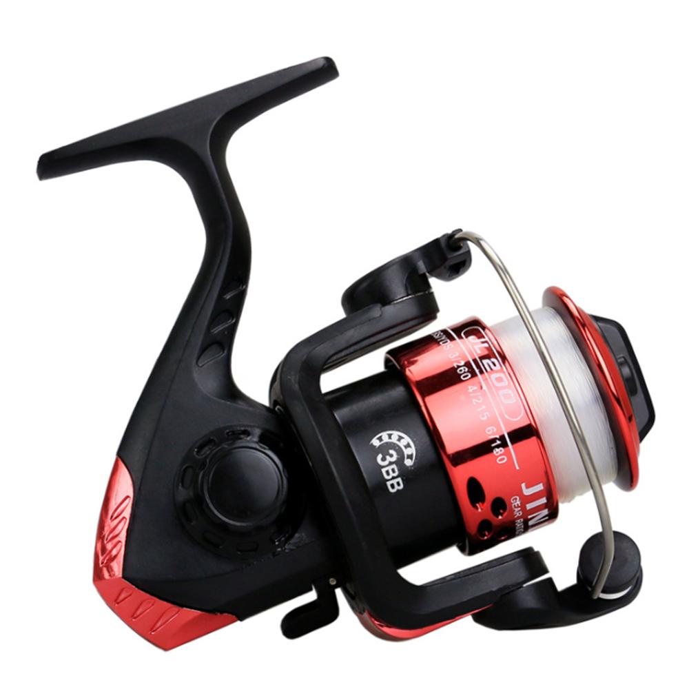 Carretéis de pesca pequena frente arraste molinetes molinetes 3bb relação de engrenagem 5.2:1 bobina de pesca equipamento de pesca doninhas de pesca sem linha de pesca