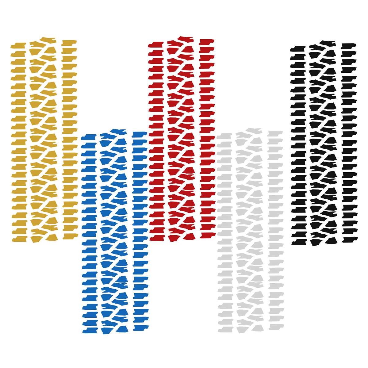 Loopvlak Decals 4x4 Truck voor Jeep Hood Body Vinyl Grafische Sticker 8 "x 23" Grote