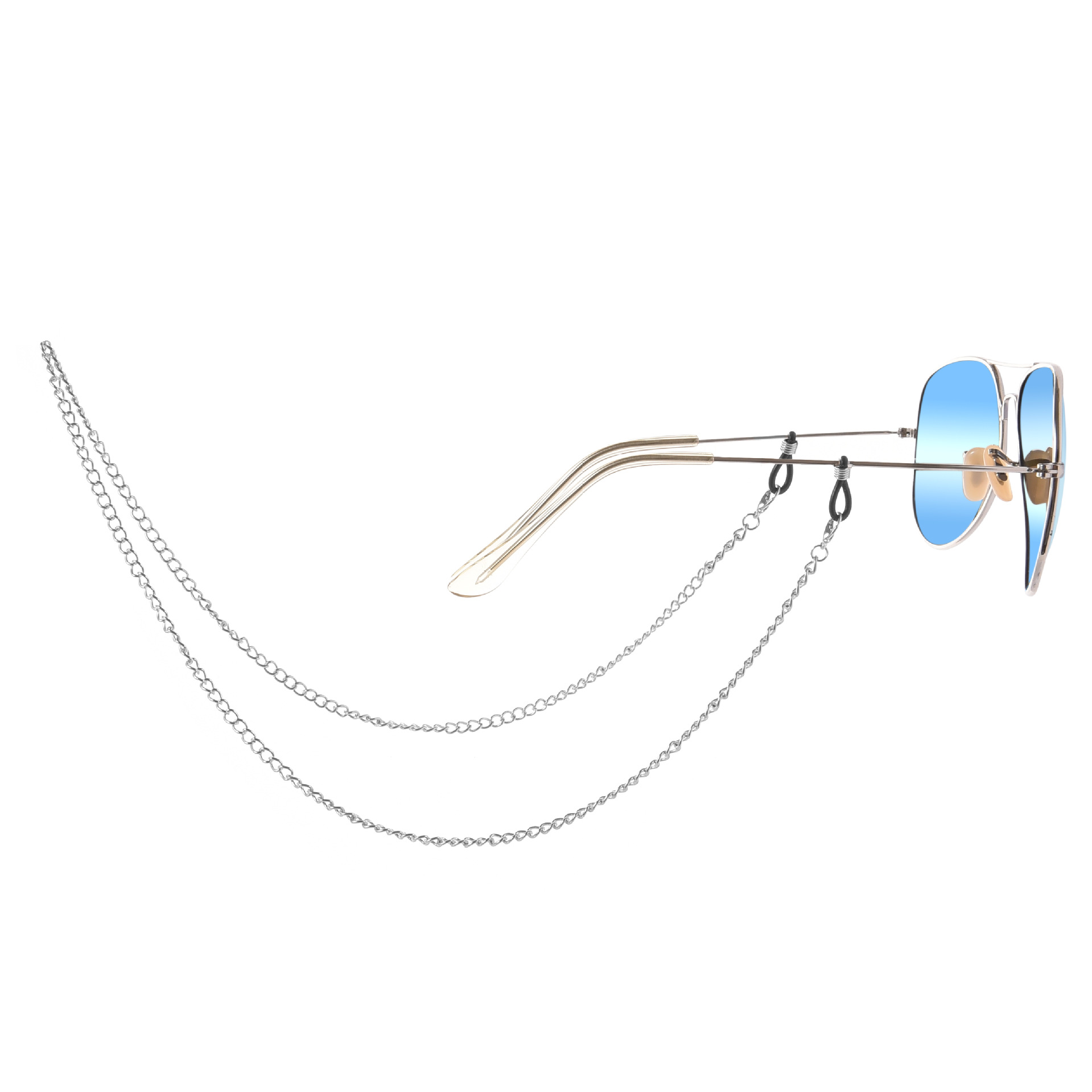 Chique leesbrilketting voor dames metalen zonnebrillen casual brilketting voor dames