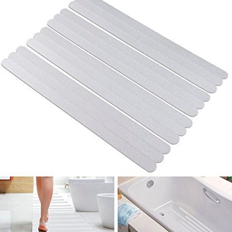 12/18pcs Anti Non Slip Bath Mat Grip Stickers Shower Strips Flooring Safety Tape and Brand