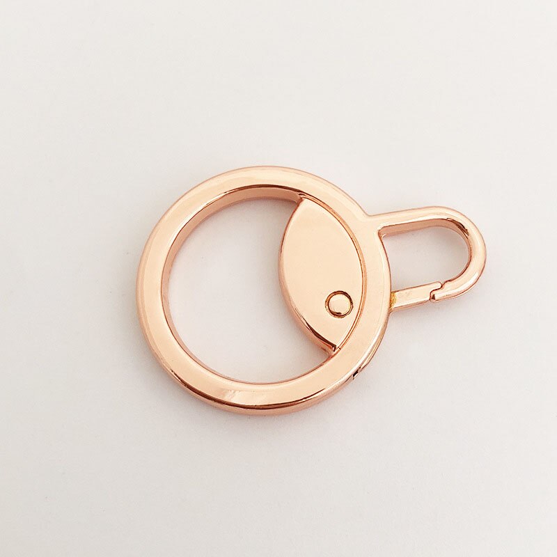 Tirador de cremallera de Metal, 5 piezas, 28x38mm, tirador de cremallera, bolsa, Kits de reparación, accesorios de costura DIY: RoseGold