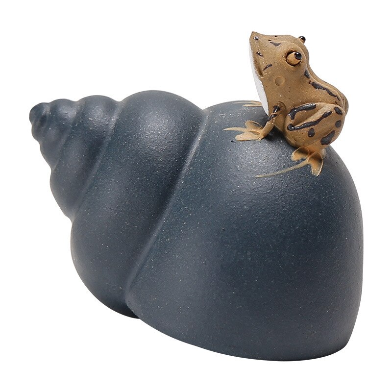 Kleine Tee Haustier schnecken Hand-gesprüht wasser Mini Tee zeremonie ornamente Griff stücke können verwendet werden, um wachsen Tee und spielen Tee zeremonie