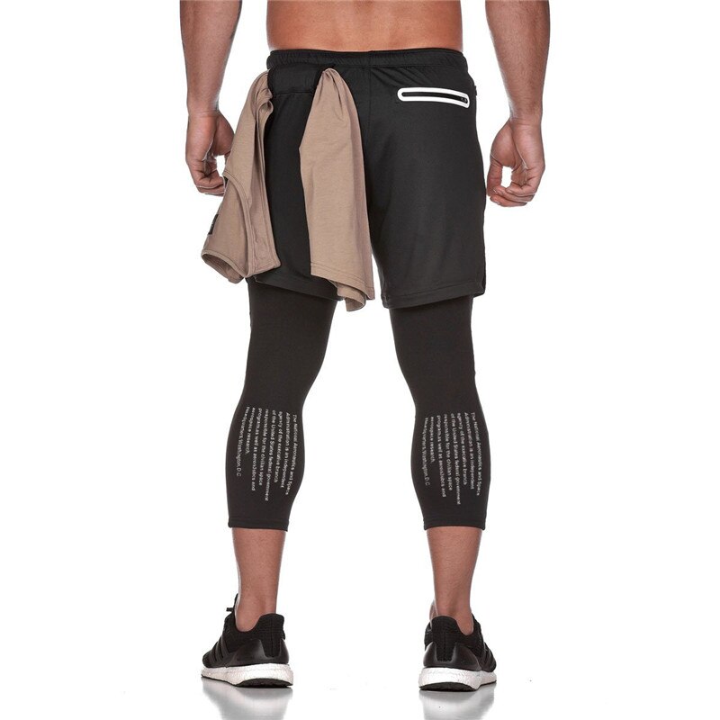 Streetwear Mode Broek Zomer Mannen Fitness Broek Jogger Joggingbroek Fitness Bodybuilding Sportkleding