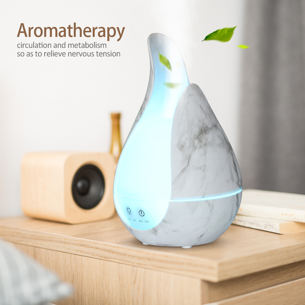 KBAYBO Luchtbevochtiger Aroma Essentiële Olie Diffuser 7 Kleuren LED nachtlampje cool mist maker Aromatherapie voor Home office slaapkamer