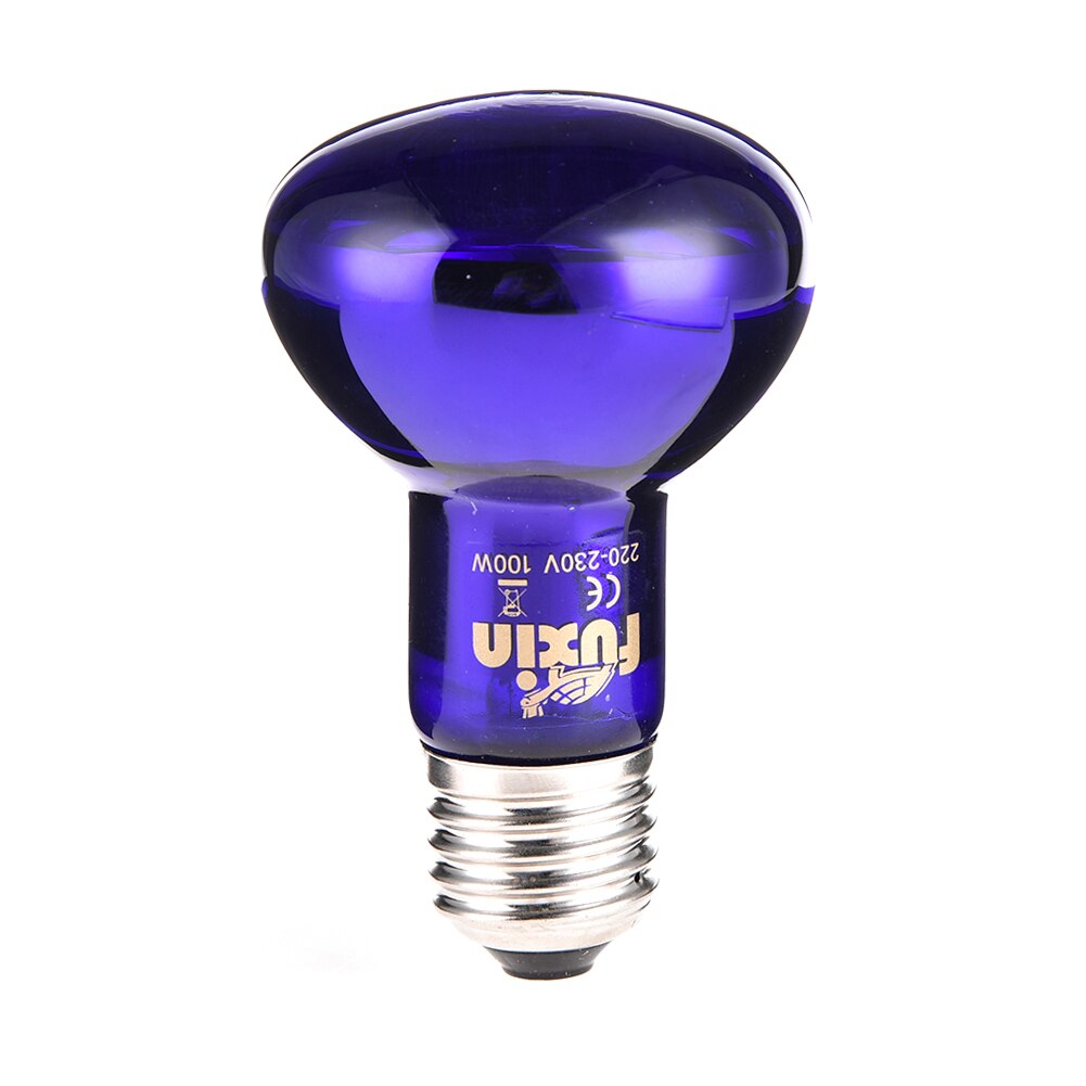 Pet Reptile Heating Bulb Purple Thermal Light Pet Brooder Lamp Night Light For Reptile and Amphibian E27 220-240V