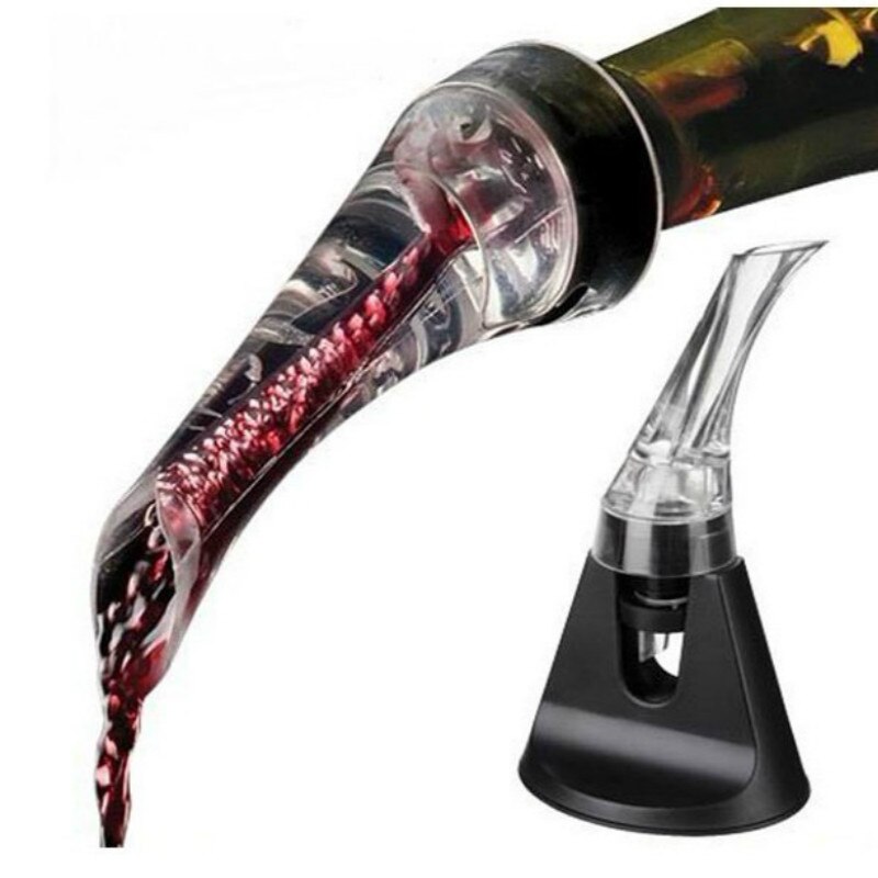 Décanteur rapide acrylique | Outils de cuisine, décanteur rapide, vin blanc rouge séparateur de filtre, bouchon supérieur, déversement de vin, décanteur de vin, aérateur verseur