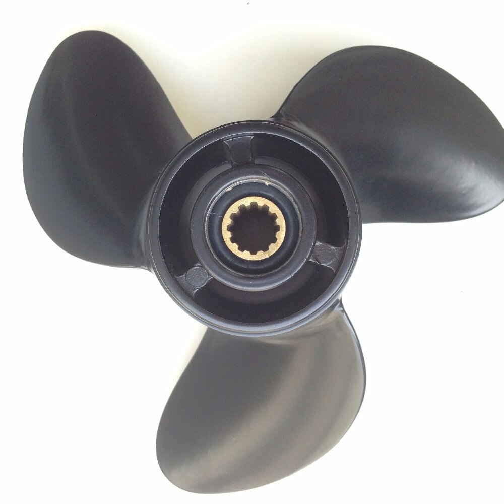 7.8x7 For for tohatsu 5HP 6HP propeller Outboard Motor Aluminium Propeller Motors 12 tooth spine cheap boat motors
