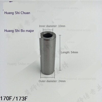 Luchtgekoelde dieselmotor generator mini-frees waterpomp zuigerpen: Zilver