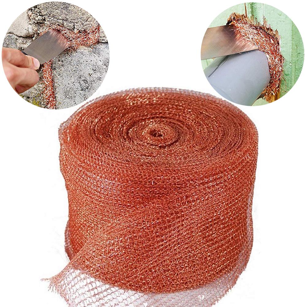 6/15/30m Anti-bite Knitted Copper Mesh Bat Mouse Cave Hole Gaps Blocker Tool