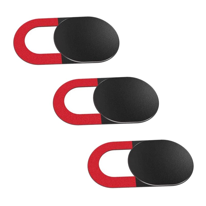 Webcam Cover, Ultra Thin Web Camera Cover Slide for Smartphone, Protect Your Privacy and Security (3 Pack ): Default Title