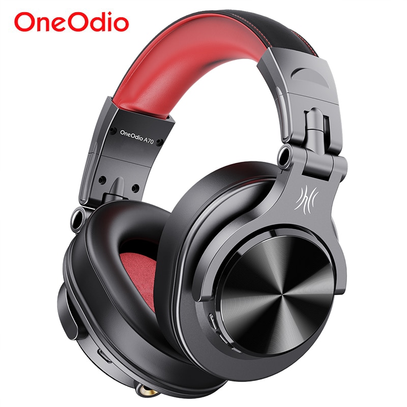 Oneodio Fusion Professionele Wired Studio Dj Hoofdtelefoon + Draadloze Bluetooth 4.1 Headset Hifi Stereo Monitor Hoofdtelefoon Met Mic