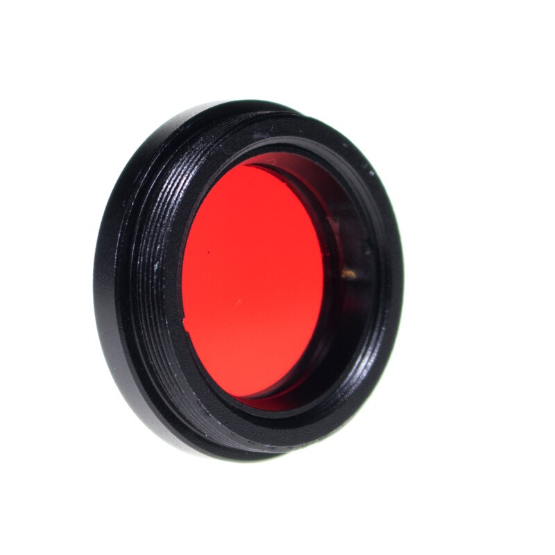 1.25 "Astro couleur rouge filtres pour télescopes astronomiques oculaires lentille planètes nébula filtre M28x0.6 métrique fil fin