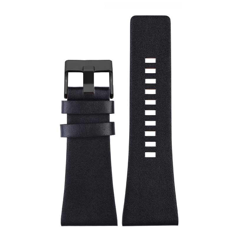Grand Bracelet de montre en cuir pour hommes, pour Diesel dz7396 dz1206 dz1399 dz1405, 22/ 24 / 26 / 28 / 30 / 32mm, accessoires de montre: Noir Vert / 22mm