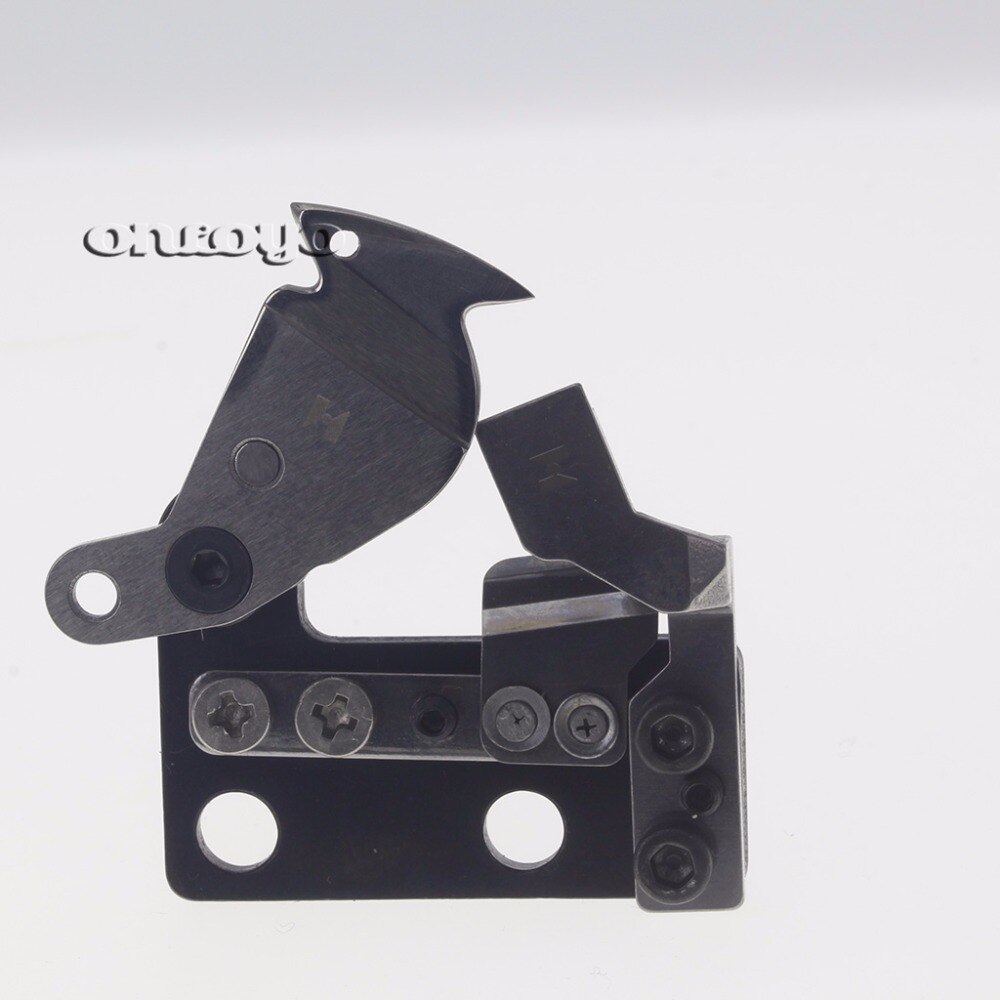 Computer embroidery machine parts and accessories assembly thread cutting fixed moving knife assembly