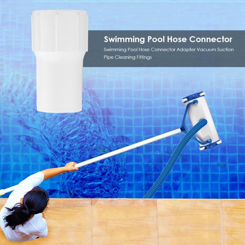 Vacuum Hose Cuffs Swimming Pool Hose Connector Adapter Pond Cleaning Fittings Pvc Excellent Material Size 100*53*53mm