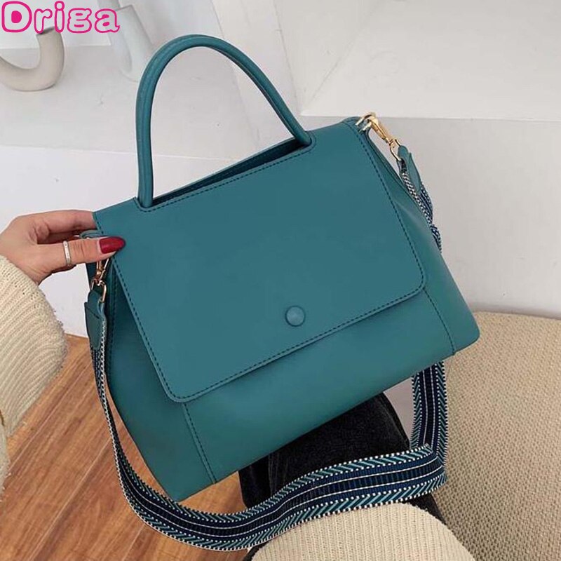 Driga Weibliche Schulter Taschen Neue Textur Handtasche Große Kapazität Umhängetaschen Pu Leder Einfarbig Luxus Taschen