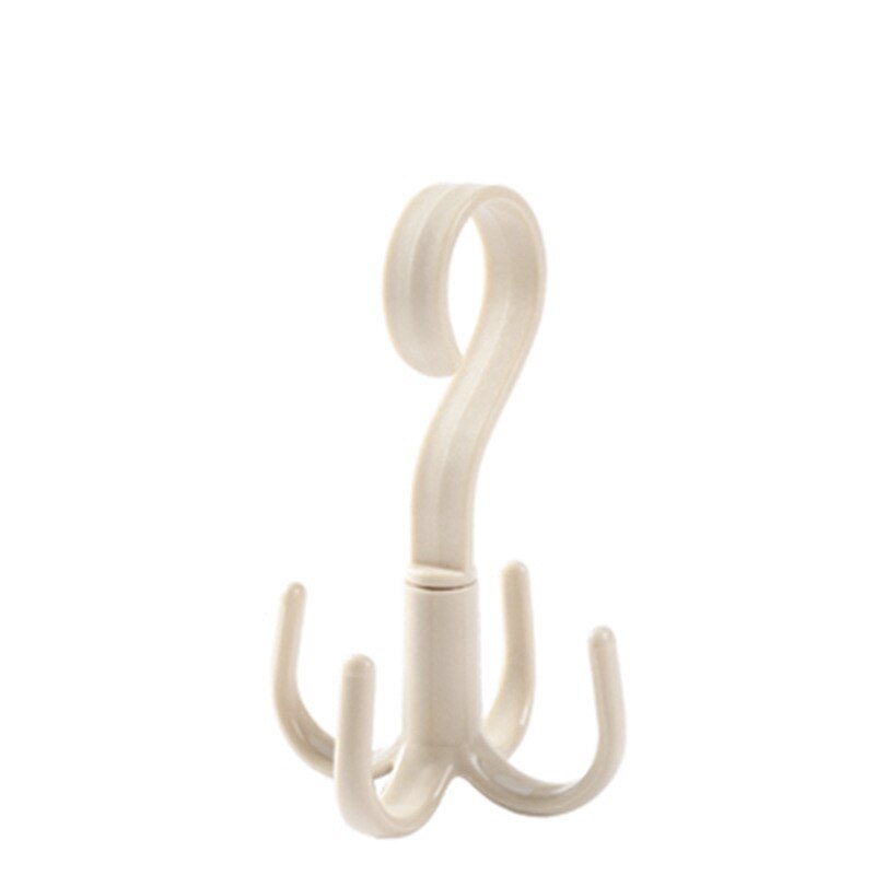 Pants Hanger Space Saving Multi Layer Storage Closet Rack Hanger Belt Scarf Trousers Tie Hangers Holders Non-slip Magic Hanger: B-Beige