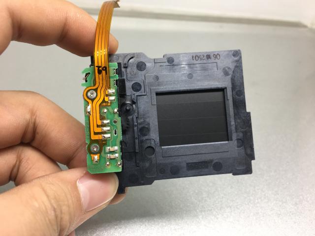 100% Unidad Original del obturador para SONY A100 caja de la hoja del obturador pieza de reparación