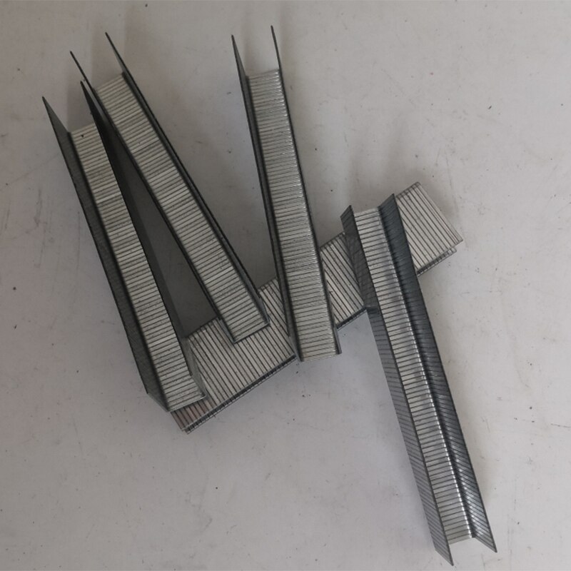 2000Pcs 1022J Stapler Nail for Framing Tacker 1022J Nailer Stapler Tool U-Shaped Nails Air Tool Accessories