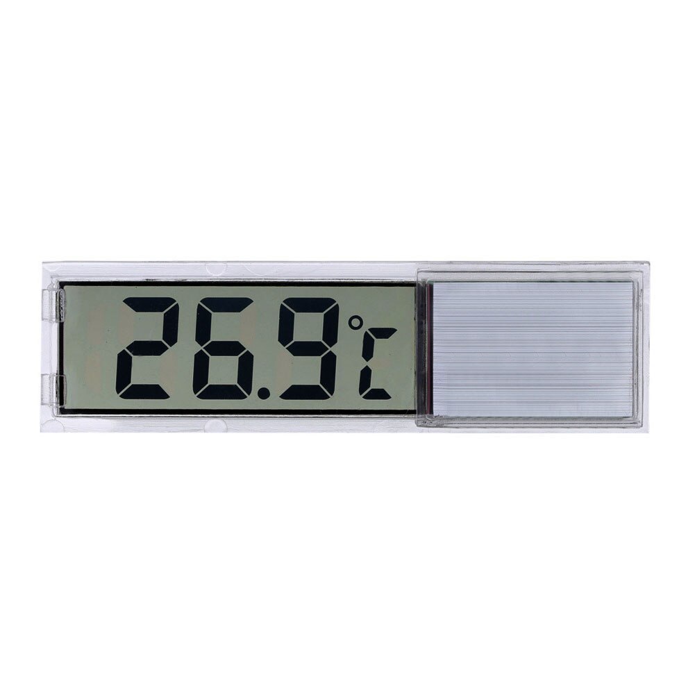 Size Goud Zilver Plastic Metalen 3D Digitale Elektronische Aquarium Thermometer Fish Tank Temp Meter Indoor Outdoor Thermometer