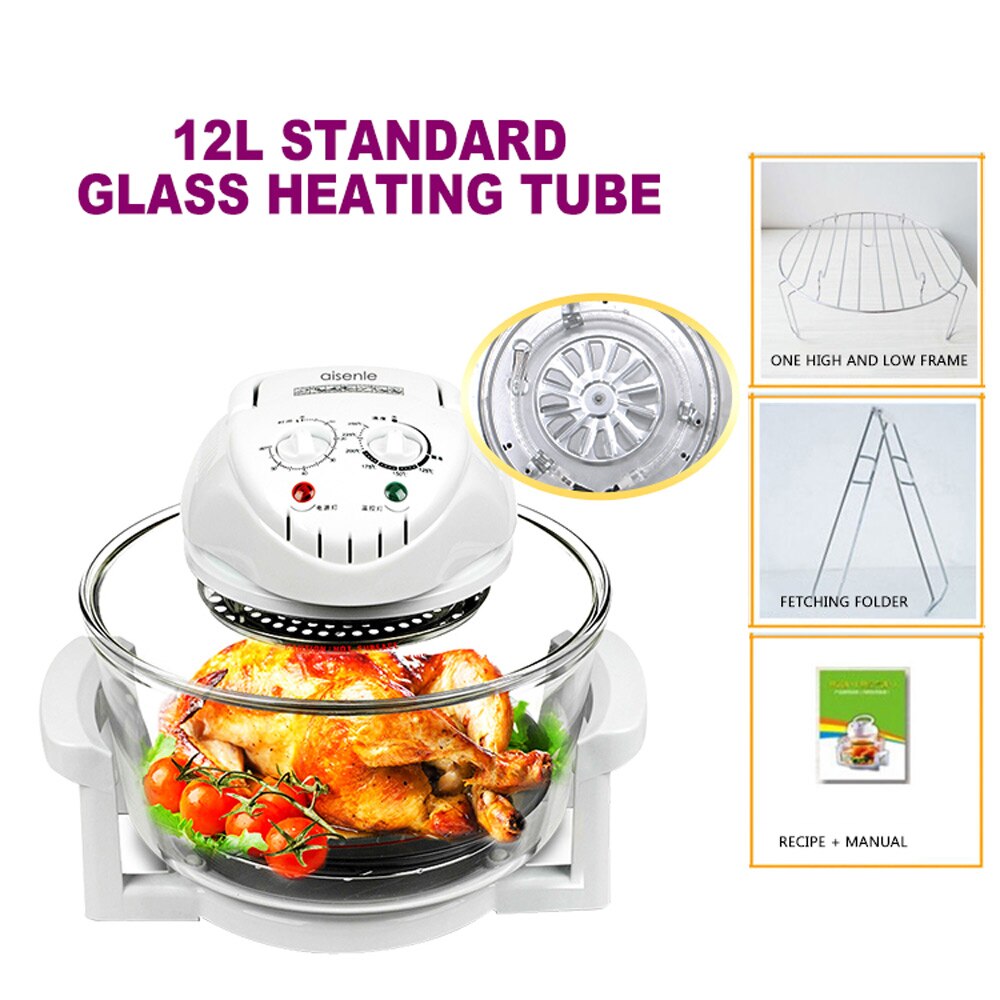 Air Fryer Household Large Capacity Oil-free Electric Fryer Automatic French Fries Maker Roast Chicken Smart Oven