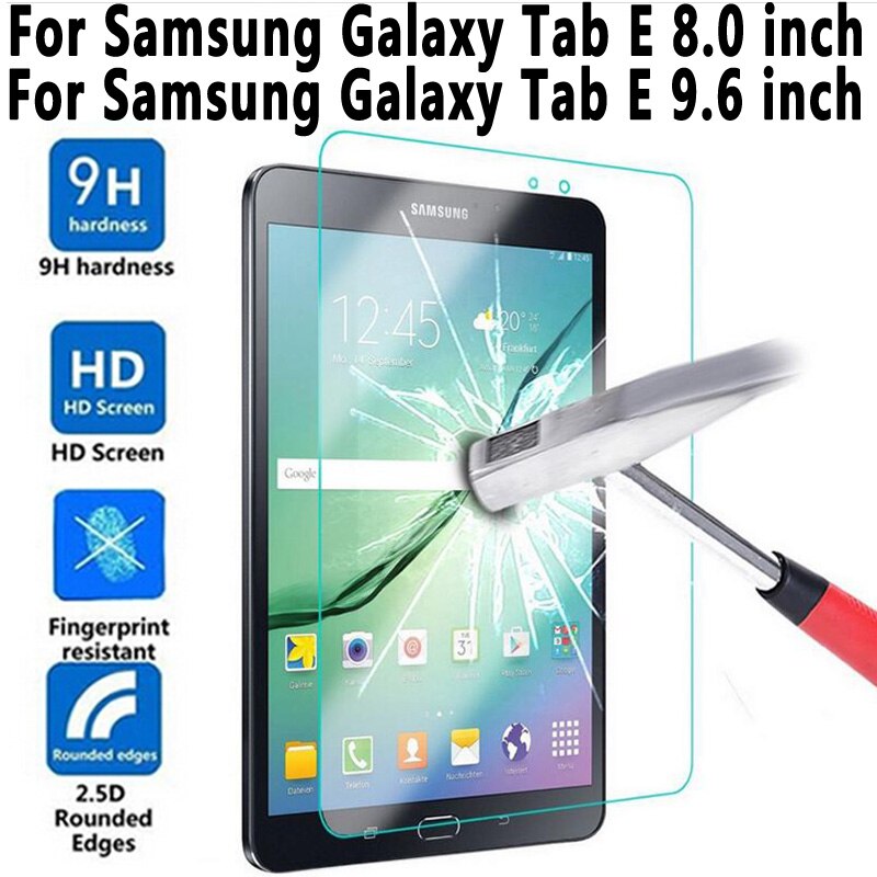 Gehard Glas Voor Samung Galaxy Tab E 8.0 T375 T377 T377R T377P T377W T378 Screen Protector voor Galaxy Tab E 9.6 T560 T561 T562