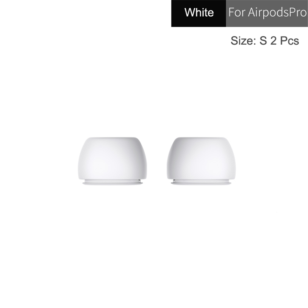 Vervangende hoofdtelefoon oortjes voor AirPods Pro 1e 2e oor Tips Knoppen Siliconen Rubber Oordopjes Cap Accessoires S/M/L Oorplug Cover: Sky Blue