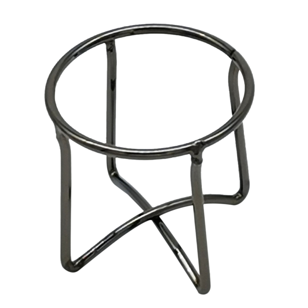 1PC Metal Makeup Sponge Holder Makeup Puff Powder Puff Blender Storage Rack Sponge Drying Stand Holder Makeup Brushes Puff Tools: Black