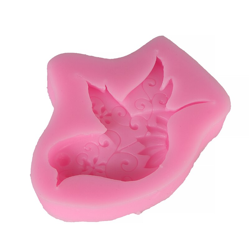 Siliconen 3D Ekster Duif Vogel Cake Sugarcraft Mold Keuken Diy Vogel Vorm Fondant Decor Mould Reuable Cake Koekjes Bakken Tool
