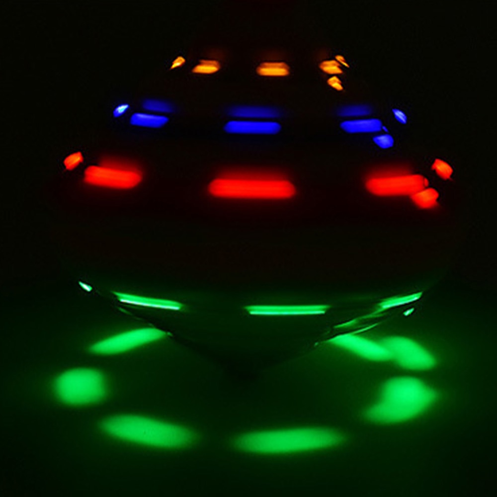 Push Down Spinning Tops Toy Met Led Music Peg-Tops Hand Spinning Gyro Speelgoed Voor Kids Jongen klassieke Elektrische Speelgoed Grappig