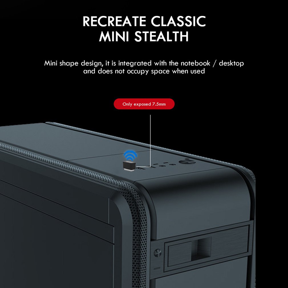 Cf -wu811ac tragbares wlan mit zwei frequenzen, 650m desktop-computer, drahtlose netzwerkkarte, wlan-extender-adapter