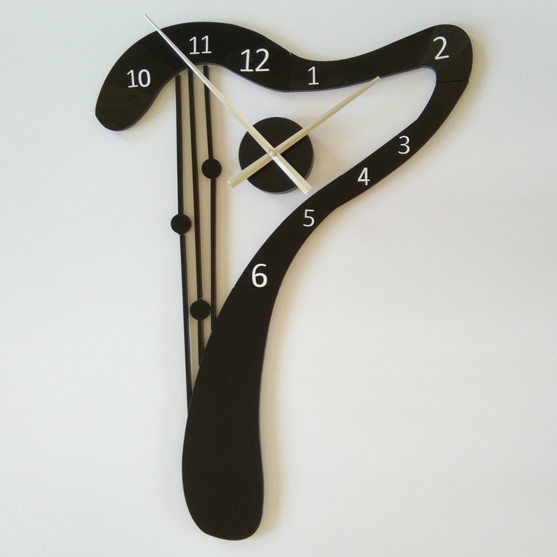 Wandklokken 3D Acryl Spiegel Grote Moderne Woninginrichting Woonkamer Leven Sticker Quartz Naald Horloge