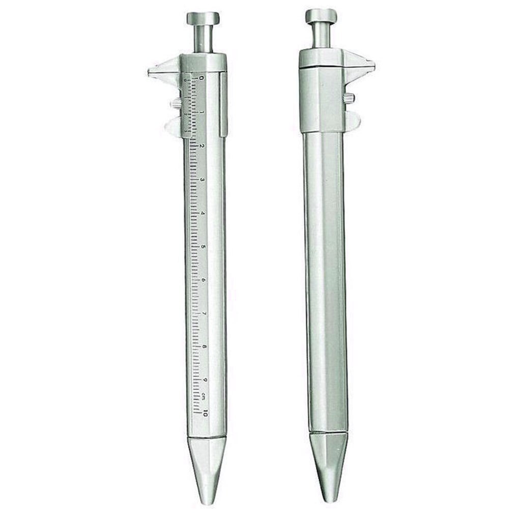 Gel Ink Pen Vernier Caliper Roller Multifunction Ball Pen Stationery Ball-Point 0.5mm