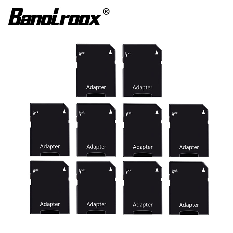 Adaptador de Lector de Tarjetas Micro SD Microsd a SD, convertidor de Adaptador de Tarjeta de Memoria, Mini dispositivo de transferencia de tarjeta TF, precio de fábrica, 10 Uds./lote