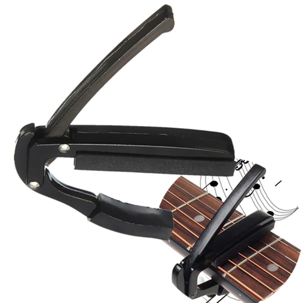 Guitar Capo Clamp Electric & Acoustic Guitar Trigger Release Tone Adjusting