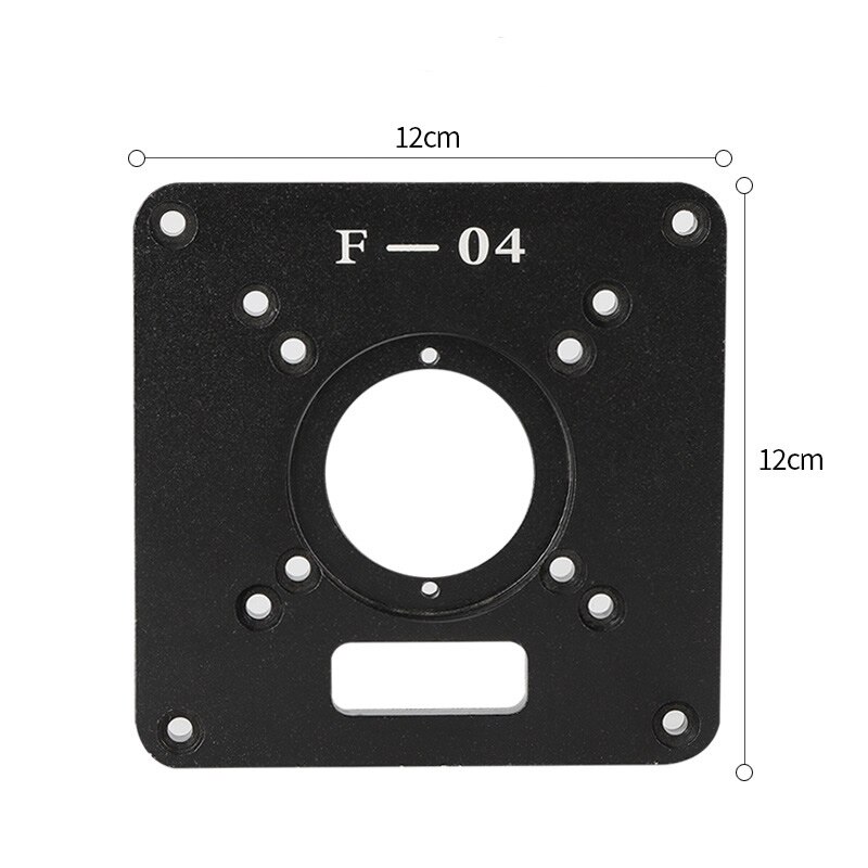 Aluminum Plate for Router Woodworking Workbench Joinery Tool Carpentry Tools Planer Woodworking Work Multifunctional tools