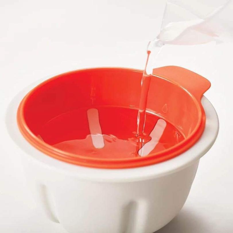 Home Breakfast Cooker Egg Poacher Microwave Oven One Egg Poacher Sandwich Kitchen Novelty Gadgets Breakfast Cooking Tools